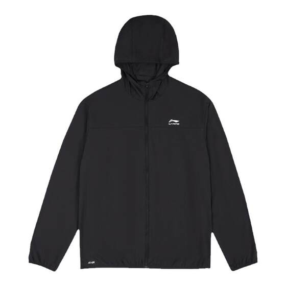 Li Ning sunscreen clothes for men's new style of cool and breathable sports windbreaker skin-friendly hooded top for men AFDUC79
