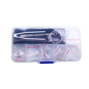 Glasses small screw knife nose support accessories Eye maintenance toolless plum blossom hexagonal nut hats pads