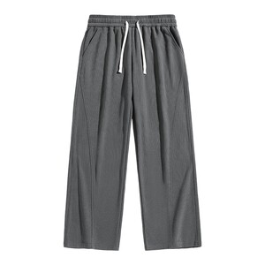 
Baleno S/K Medium Gray Sports Pants Men's Spring College Students Casual Slimming Heavy Velvet Casual Pants A