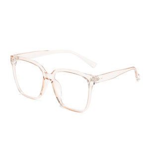 Plain black frame glasses for men, trendy Instagram, internet celebrity, big face, slimming, anti radiation, flat light, myopia, glasses frame, Korean version