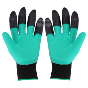Gardening gloves, spines, waterproof, wear -resistant, wear -resistant, weed and digging soil special garden planting flowers, vegetables, protection right hand operation

