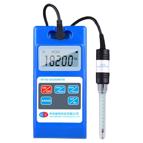 Waite Gaussmeter magnetic field tester handheld WT103 magnetometer Tesla meter high-precision magnet magnetic force