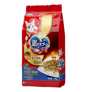 
Jialezi Silver Cat Full Price Main Food Spoon Cat Food Adult Cat Nutritional Nourishing High Protein Chicken Ocean Fish 1.4kg