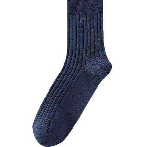 Add fat and large size men's socks pure cotton big feet cotton 45 odorproof large size 46 medium tube loose mouth 48 large size sports
