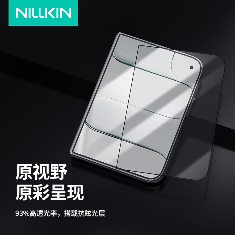 Transparent Design Foldable Duo Fold Screen Protector Film iPhone Case