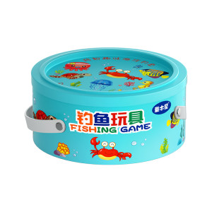 
Fishing toy magnetic attraction for children aged 1 to 3 years old, early education, intelligence development, concentration training, parent-child fish