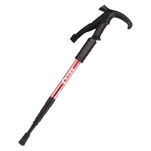 Outdoor climbing cane carbon ultra -light expansion folding ski -skiing non -slip crutch Multifunctional mountain climbing equipment