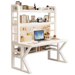 Hole board computer desk solid wood desk home integrated storage desk bedroom student study table dormitory e-sports table