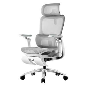 
[New Product] Black and white tone P2Ultra ergonomic chair office chair comfortable computer chair gaming chair
