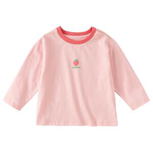 
David Bella children's long-sleeved T-shirt 2026 spring new boys' pure cotton bottoming shirt female baby tops children's clothing