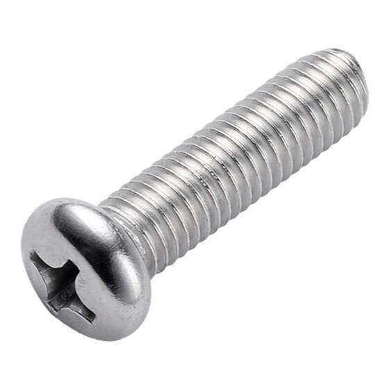 304 Stainless Steel Cross Cross -headed screw machine Dental screw bolt bolt switch Smolar screw M2M3M4M5
