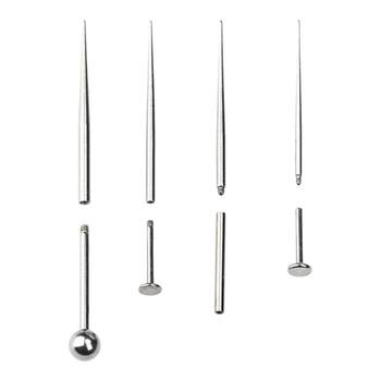 316L lip nail tongue nail ear bone nail auxiliary guide needle
