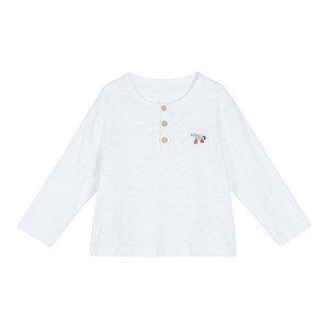
[Bamboo Cotton] Little O Dad Baby Boys and Girls Long Sleeve Bottoming Shirt 2026 Spring Soft Breathable Cotton T-Shirt