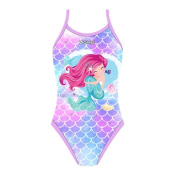 zoke mermaid training swimsuit for middle-aged and older children