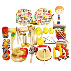 
Orff musical instrument combination Kindergarten early education children's instrument set toy combination baby rattle ring bell