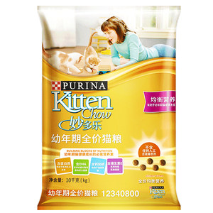 Miaodoto cat food 10kg room becomes cat kittens and short hair ball nutrition cheeks, main food 20*0.5kg Priben
