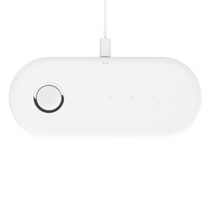 
QI2 magnetic wireless charging stand QI2 three-in-one mobile phone watch earphone compartment dual mobile phone magnetic charging disk QI2 wireless charger magnetic QI2