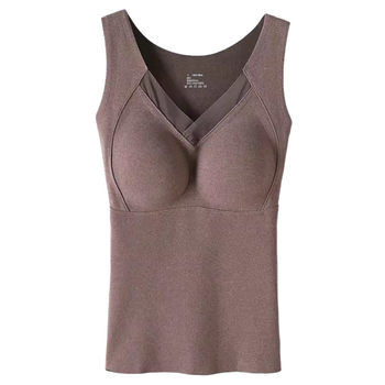 
2025 winter new v-neck graphene thermal vest