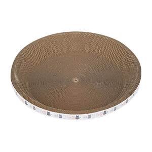 Cat's nest cat grip plate, wear -resistant corrugated paper cat grinding grip plate protection sofa large round cat claws cushion pad
