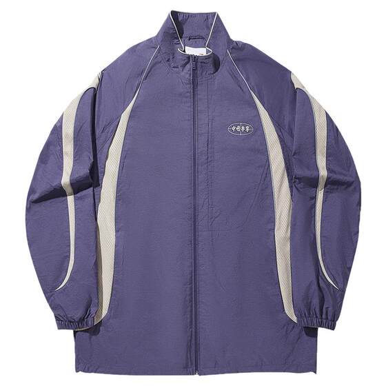 
China Li Ning retro sports series jackets for men and women couples tops reflective loose sportswear