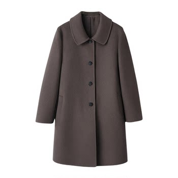 
Fashionable double-sided cashmere coat mother woolen coat
