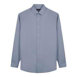 
Talented men's velvet thickened long-sleeved shirt for men's 2023 winter new slim base bottoming business shirt