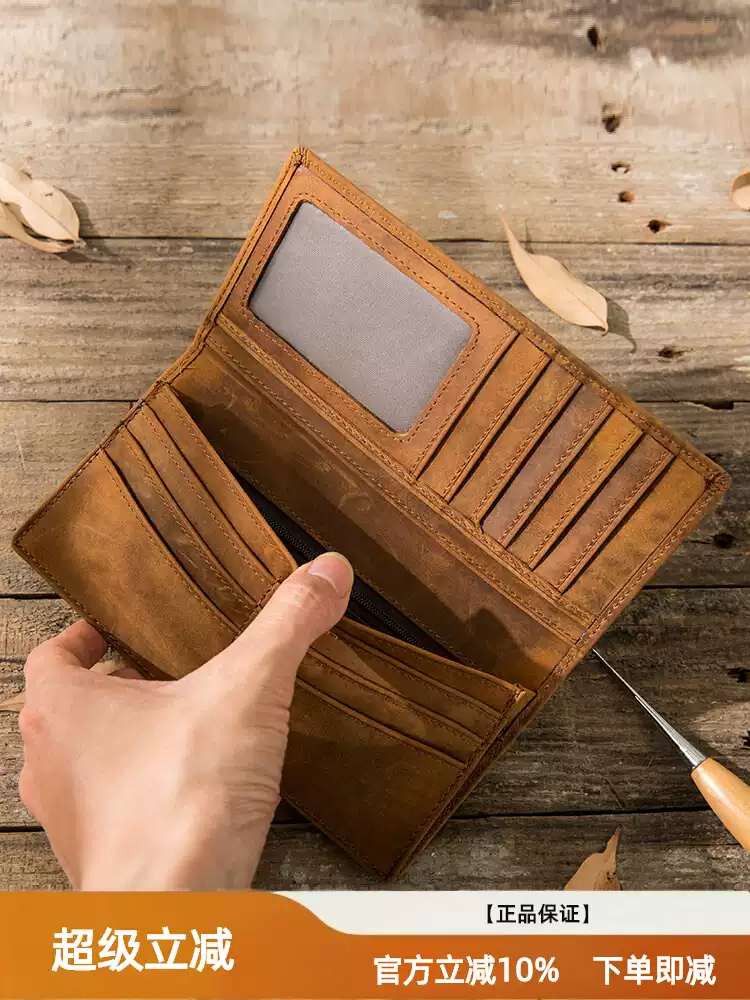 Genuine leather men's single-shoulder bag