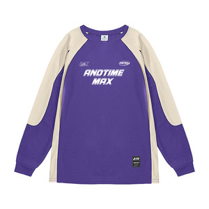 
andtime American cool sports long-sleeved T-shirt shooting clothing color splicing outdoor basketball training fitness quick-drying men