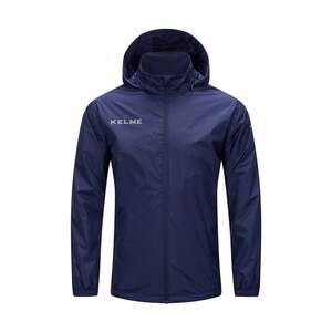 
KELME Karme jacket autumn windproof waterproof top hooded jacket woven outdoor sports raincoat