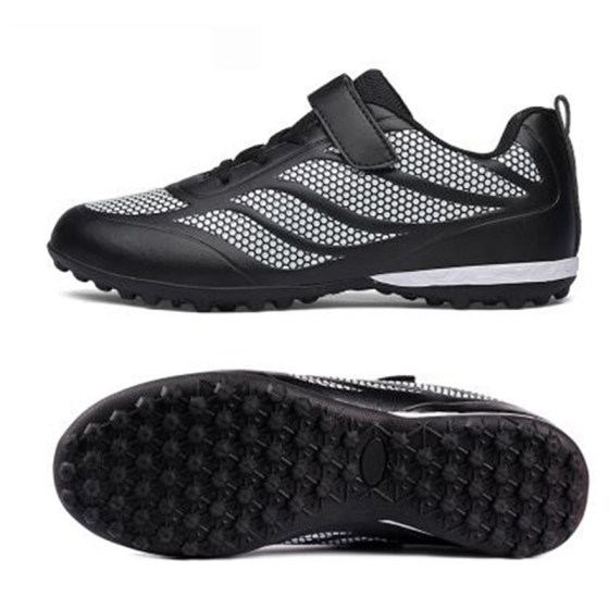 
Men and women and children adults anti-slip, wear-resistant students competition training exercise Velcro short broken nails long nail football shoes
