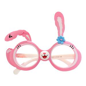 Children's glasses frame without lenses sunglasses silicone boy and girl cartoon cute baby toy soft legs girl glasses frame