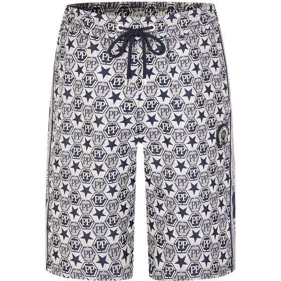 PP men's clothing Italian light luxury 2025 spring and summer new trendy versatile casual five-point pants drawstring shorts pants