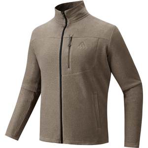 
ANTA Fire Shell丨Earth Shell Check Velvet Warm Outdoor Stand Collar Fleece Jacket Liner Men's Jacket Coat Top