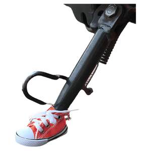 Bicycle electric bike bracket, foot brace set, motorcycle foot brace, small shoe decoration, motorcycle side brace pad, parking bracket