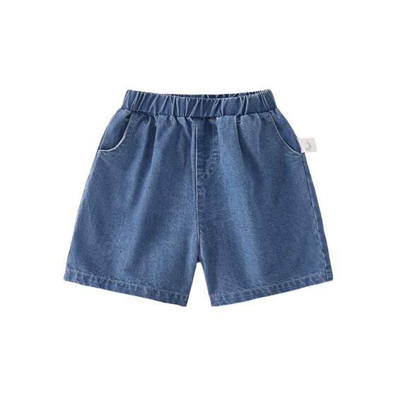 
Boys summer pants 2026 new children's antibacterial shorts thin baby summer wear wear-resistant children's soft jeans