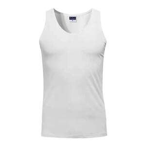 
Byford/Baifu Men's Pure Cotton Vest Underwear Combed Cotton Base Shirt Vest Sweatshirt MW6112