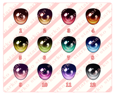 taobao agent [Starko] BJD/DD Cartoon Eye Eye Eye Eye Bead 1/3 1/4 1/6 Two -dimensional Sakura Eye