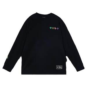 
Official Outlet Store Fighting Long Sleeve T-shirt Men's Pullover Sweater American Sports Shooting Trendy Embroidered Top