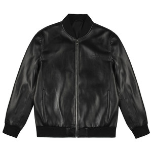 RAIDY BOER/Raid Poper Men's Autumn and Winter three-dimensional pressure printing LOGO leather jacket jacket 2071-70