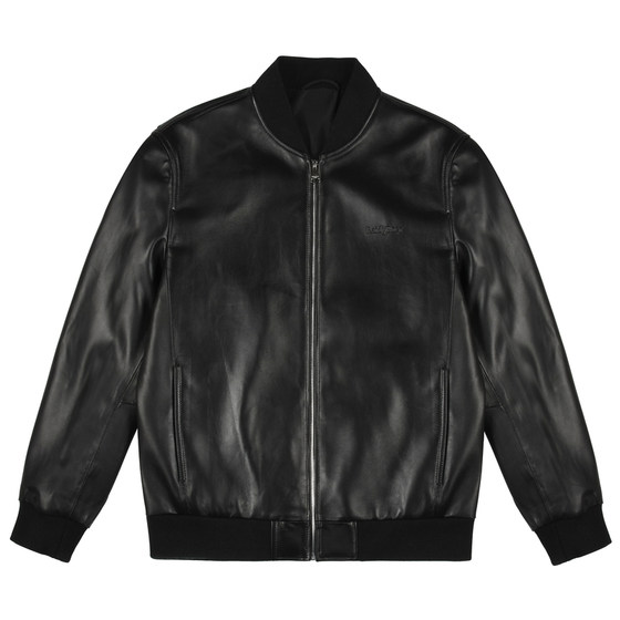 RAIDY BOER/Raid Poper Men's Autumn and Winter three-dimensional pressure printing LOGO leather jacket jacket 2071-70