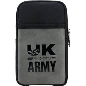 Swiss leisure mobile phone pocket bag men wearing a belt 7 -inch small cross -body bag mobile phone bag men's waist bag 6.5 -inch construction site bag