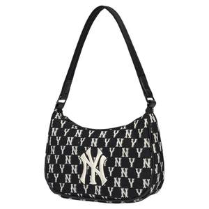 MLB官方 男女同款潮流时尚复古老花腋下包休闲手提包BQS01