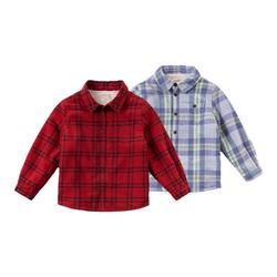 David Bella Boys' Shirts, Autumn And Winter Clothing, Children's Shirts, Warm Plaid Shirts, Jackets, Children's Clothing