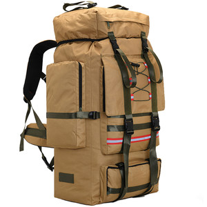 Outdoor 130 liters 120 large capacity camouflage travel bag quilt luggage working mountain climbing camping waterproof backpack