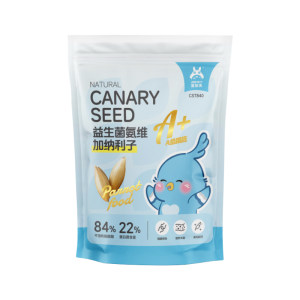 
Pet Shangtian parrot snacks Canary seed black wind tiger skin peony small and medium-sized parrot bird food white tip food bird food