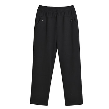 
Autumn trousers for elderly mothers plus fleece women's trousers