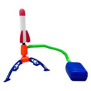 Children's foot stepping on the sky small flying arrow will fly out of the rocket launchers outdoor toy men and girls 1-3 years old