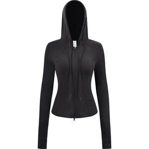 
[Tinder Velvet] Originally Women's Antistatic Warm Slim Sports Hooded Jacket 25 Autumn BNT150008