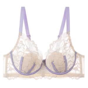 
Underwear, feminine, big breasts, small summer, push-up, auxiliary breasts, anti-sagging, steel ring, thin bra, large size set
