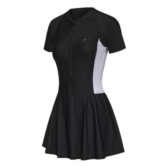 
Decathlon swimsuit women's skirt swimsuit hot spring swimsuit large size conservative fat cover swimsuit WWL2